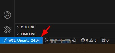 WSL in VS Code